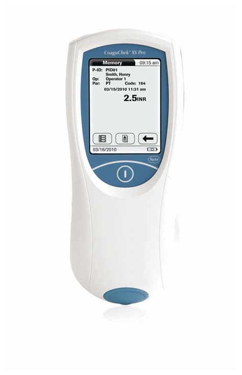 Roche Diagnostics CoaguChek XS Pro System CoaguChek XS Pro System ...