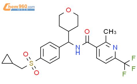 917383 76 7 3 Pyridinecarboxamide N 4 Cyclopropylmethyl Sulfonyl