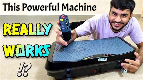 Best Full Body Vibration Machine Jsb Hf Unboxing Review Power