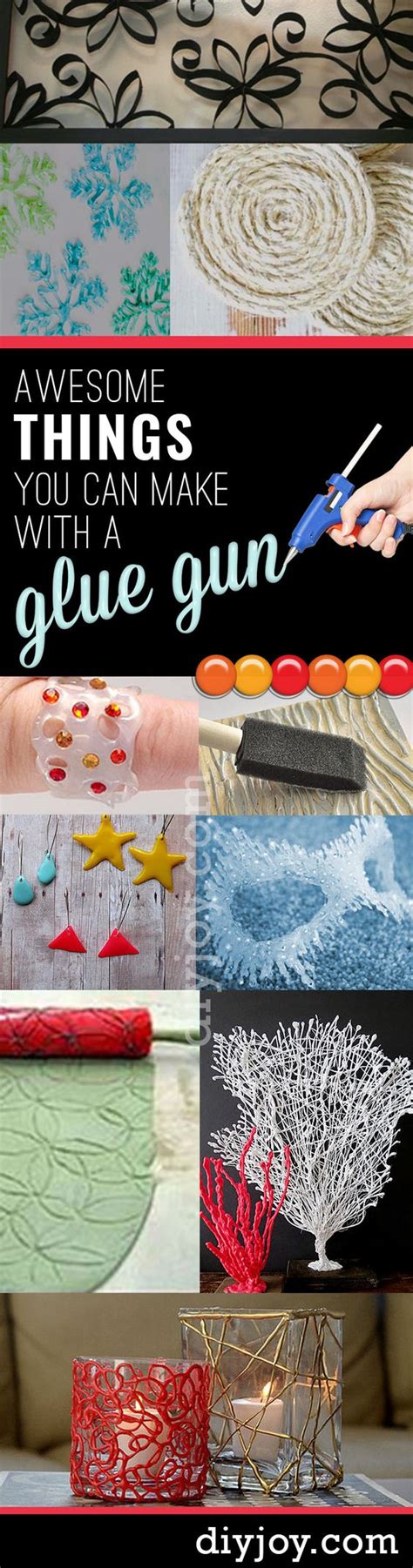 Unbelievably Cool Things You Can Make With A Glue Gun Hot Glue