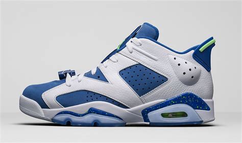 Air Jordan 6 Low Insignia Blue Sneaker Bar Detroit