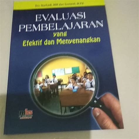 Jual Buku Evaluasi Pembelajaran Yang Efektif Dan Menyenangkan Shopee