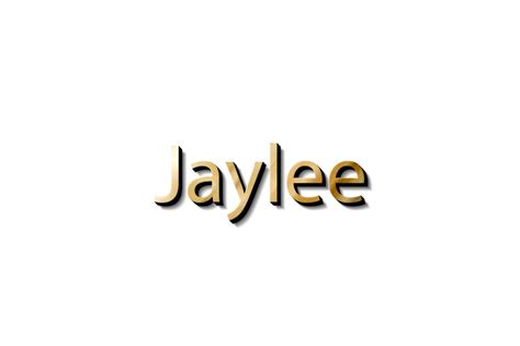 Jaylee Name 3d 16618610 Png