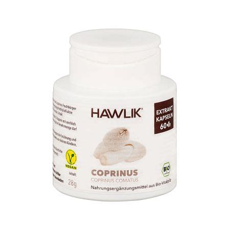 Bio Coprinus Extrakt Kapseln St Hawlik Vitalpilze Bei Dr Winklers