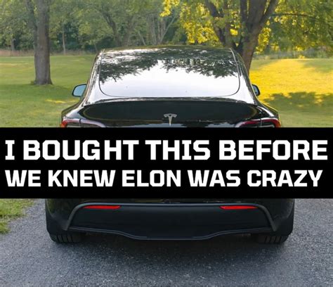 Tesla Regret Bumper Sticker I Bought This Before Elon Went Etsy