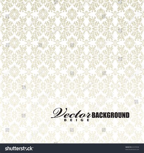 Classic Gothic Floral Wallpaper Background Pattern Stock Vector ...