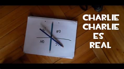 Charlie Charlie Es Real Charliecharliechallenge Youtube