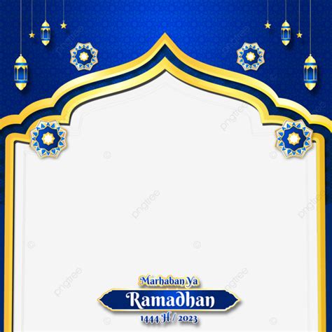 Twibbon Islamic Border Marhaban Ya Ramadhan 2023 Eid Frame 1444 H