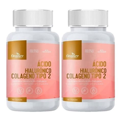 Kit X Cido Hialur Nico Col Geno Tipo Ii Vit C Cap Submarino