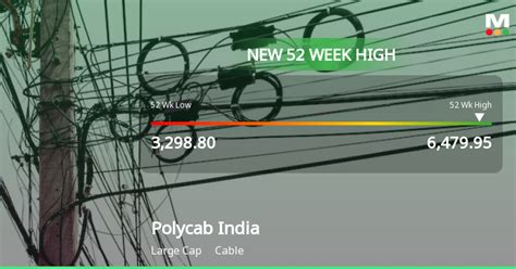 Polycab India S Stock Reaches Week High Outperforms Sector And Sensex