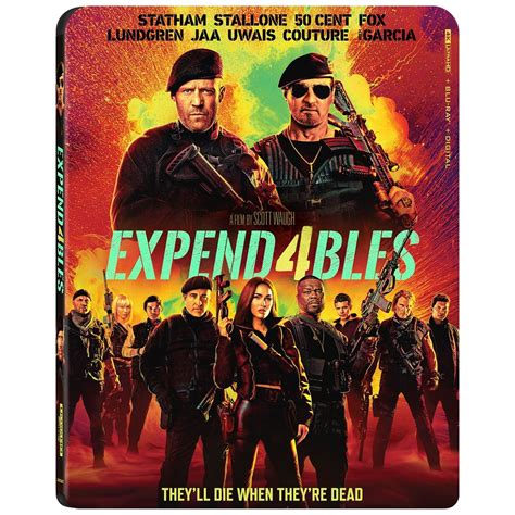 Expend4bles The Expendables 4 2023 4k Uhd Blu Ray Bluraymania