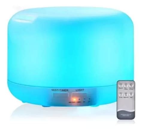 Humidificador Lampara Led Usb Vaporizador De Aromas Purifica Color Rgb