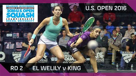 Squash El Welily V King U S Open Rd Highlights Youtube