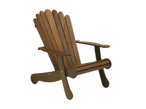 Ipe Adirondack Teak Chair