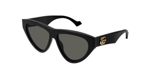 Gucci Gg S Black Grey Okulary S Oneczne Gucci