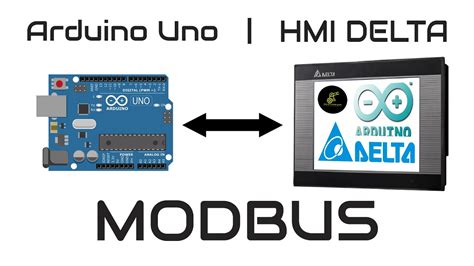 Comunicaci N Modbus Entre Arduino Uno Y Hmi Delta Tutorial Youtube