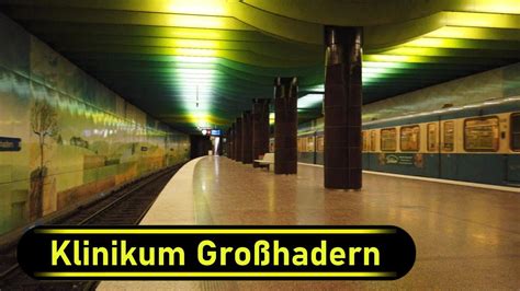 U Bahn Station Klinikum Großhadern Munich Walkthrough YouTube