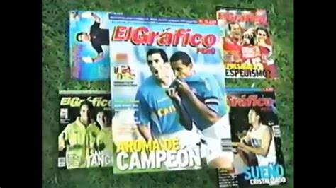 Comercial Revista El Gráfico Perú Perú 2006 YouTube