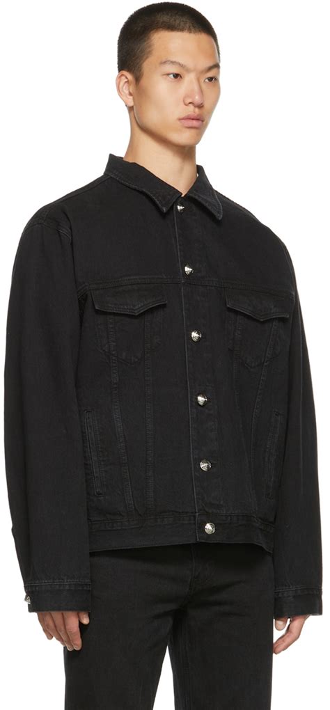 We Done Black Denim Oversize Trucker Jacket We Done