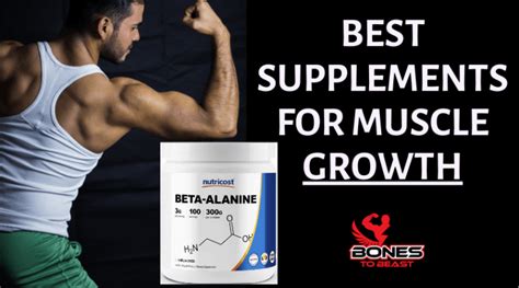 What Supplements Promote Muscle Growth - Bones To Beast