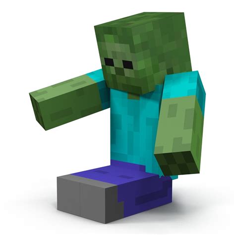 Minecraft Zombie C4d