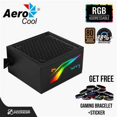 Jual Aerocool Lux 550w Rgb Psu Ats Power Supply 80 Bronze Aero Cool