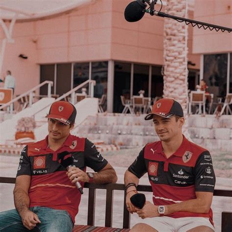 C² Charles leclerc and Carlos sainz aesthetic Ferrari Sfondi