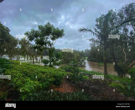 Gold Coast Flash Flooding Stock Photo Alamy