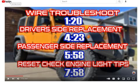 Camshaft Position Sensors Jeep Wrangler Forum