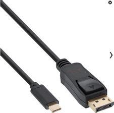 Inline Kabel Wtyczka Usb Typec Do Wtyczki Display Port Tryb Dp Alt K K