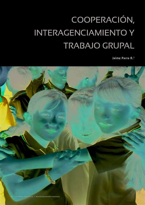 Pdf Cooperaci N Interagenciamiento Y Trabajo Grupal