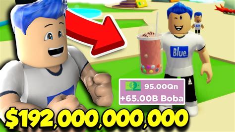 Buying The 192000000000 Boba In Boba Simulator And Getting Insanely