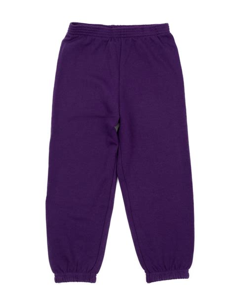 Leveret Kids Sweatpants Dark Purple 2 Year