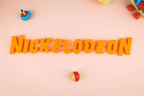 Nickelodeon Letters 3D Printed Logo Pretend Play Kids Toy Nick - Etsy Australia