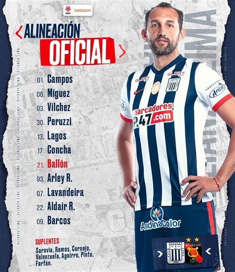 Espn Per On Twitter Equipos Confirmados As Salen Alianza Lima Y