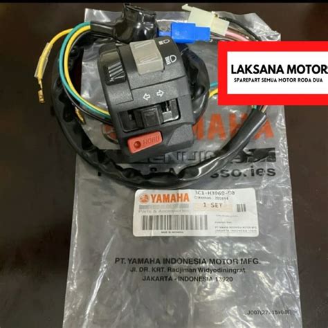 Saklar Tombol Lampu Kiri Sen Klakson Dim Yamaha Vixion Old Lama 3C1