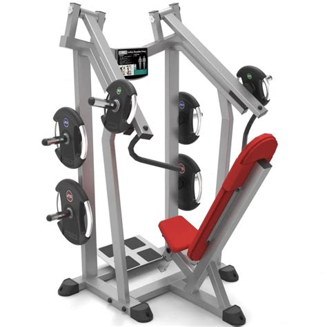 Plate Loaded Incline Shoulder Press Strength Training From Uk Gym