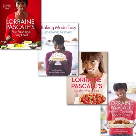 Lorraine Pascale Cookbook Collection 4 Books Set, A Lighter Way to Bake ...