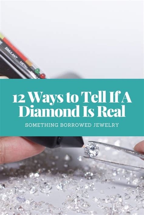 Ways To Tell If A Diamond Is Real Or Fake