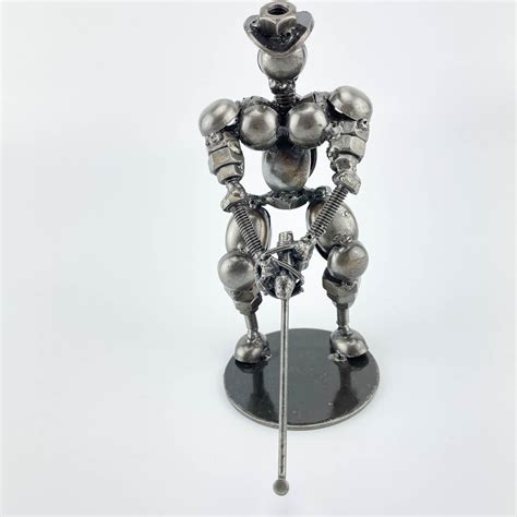 Golfer Metal Sculpture - Gift for Golf lover