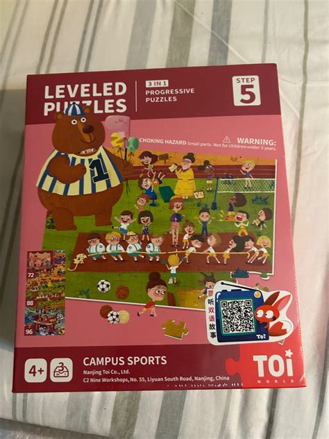 Toi Leveled Puzzles Step 5 Hobbies And Toys Toys And Games On Carousell