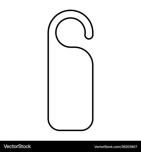 Free Blank Printable Door Hanger Templates - Printable Online