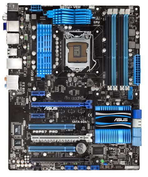 Asus P8p67 Pro Visual Inspection The Battle Of The P67 Boards Asus