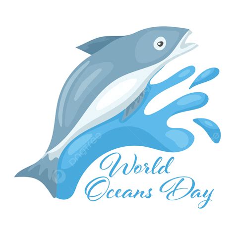 World Oceans Day Vector Design Images World Oceans Day With Small