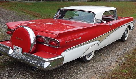 1958 Ford Fairlane Hardtop Retractable Convertible Skyliner Stock