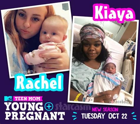 Teen Mom Young And Pregnant New Moms Kiaya And Rachel Photos Bios More