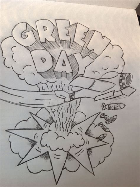 Green Day Band Coloring Pages