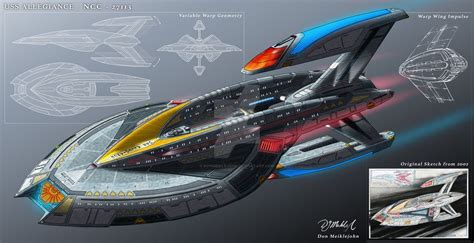 Uss Allegiance Reworked By Donmeiklejohn On Deviantart Star Trek