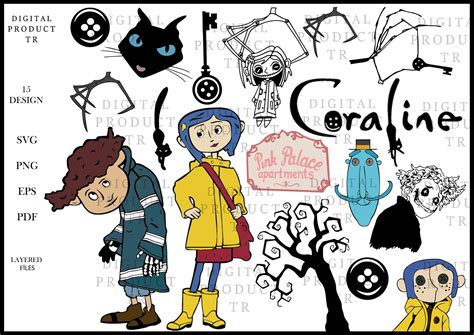 Coraline Svg Bundle Etsy