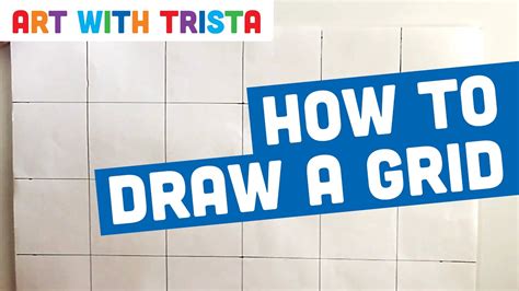 How To Draw A Grid Tutorial Art With Trista YouTube